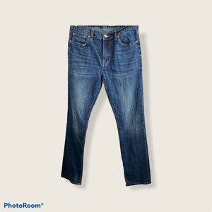 DH3 Jake Men's 32X32 Mid Rise Strait Leg Jeans